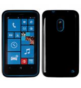 Púzdro SILIKÓNOVÉ JELLY CASE pre NOKIA LUMIA 620 - čierne