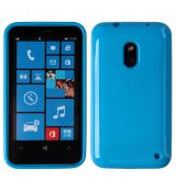 Púzdro SILIKÓNOVÉ JELLY CASE pre NOKIA LUMIA 620 - modré