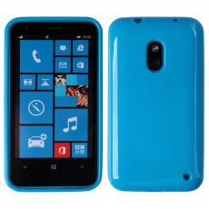 Púzdro SILIKÓNOVÉ JELLY CASE pre NOKIA LUMIA 620 - modré
