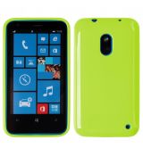 Púzdro SILIKÓNOVÉ JELLY CASE pre NOKIA LUMIA 620 - zelené