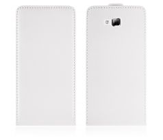Púzdro knižkové SLIM FLIP FLEXI pre HUAWEI ASCEND P7 - biele