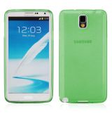 Púzdro SILIKÓNOVÉ JELLY CASE METALLIC pre SAMSUNG GALAXY NOTE 3 (N9000) - zelené