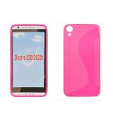 Púzdro silikónové S-Line pre Htc Desire 820 - ružové