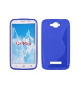 Púzdro Silikónové S-LINE pre ALCATEL ONE TOUCH POP C7 (7041D) - modré