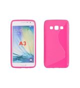 Púzdro SILIKÓNOVÉ S-LINE pre SAMSUNG GALAXY A3 (A300) - ružové