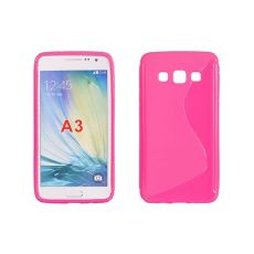 Púzdro SILIKÓNOVÉ S-LINE pre SAMSUNG GALAXY A3 (A300) - ružové
