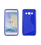 Púzdro SILIKÓNOVÉ S-LINE pre SAMSUNG GALAXY A3 (A300) - modré