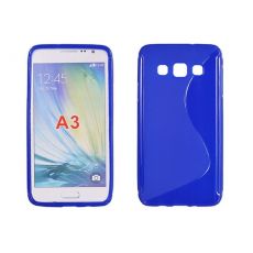 Púzdro SILIKÓNOVÉ S-LINE pre SAMSUNG GALAXY A3 (A300) - modré