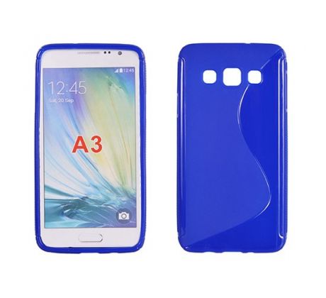 Púzdro SILIKÓNOVÉ S-LINE pre SAMSUNG GALAXY A3 (A300) - modré