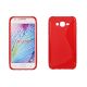 Púzdro SILIKÓNOVÉ S-LINE pre SAMSUNG GALAXY J7 (J700) - červené