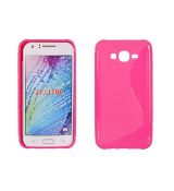 Púzdro SILIKÓNOVÉ S-LINE pre SAMSUNG GALAXY J7 (J700) - ružové