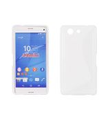 Púzdro SILIKÓNOVÉ S-LINE pre SONY XPERIA Z4 MINI - biele