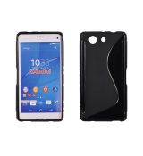 Púzdro SILIKÓNOVÉ S-LINE pre SONY XPERIA Z4 MINI - čierne