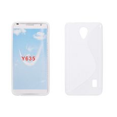 Púzdro SILIKÓNOVÉ S-Line pre HUAWEI ASCEND Y635 - biele