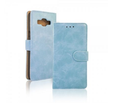 Knižkové púzdro SMART ELEGANCE pre MICROSOFT LUMIA 435 - bledo modré