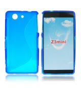 Púzdro SILIKÓNOVÉ S-LINE pre SONY XPERIA Z3 MINI - modré