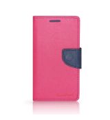 Púzdro knižkové MERCURY FANCY DIARY pre LG L BELLO (D311) - ružovo modré