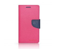 Púzdro knižkové MERCURY FANCY DIARY pre LG L BELLO (D311) -  ružovo modré