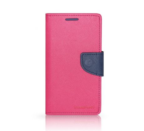 Púzdro knižkové MERCURY FANCY DIARY pre LG L BELLO (D311) -  ružovo modré