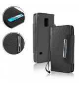 Knižkové púzdro BOOK CASE pre SAMSUNG GALAXY S5 MINI (G800) - čierne
