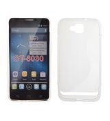 Púzdro Silikónové S-LINE pre ALCATEL ONE TOUCH IDOL (6030) - transparentne