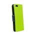 Púzdro knižkové diárové FANCY pre SONY XPERIA M4 AQUA - žlto modré