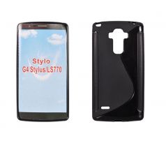 Púzdro SILIKÓNOVÉ S-LINE pre LG G4 STYLUS (H635) - čierne