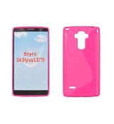 Púzdro SILIKÓNOVÉ S-LINE pre LG G4 STYLUS (H635) - ružové