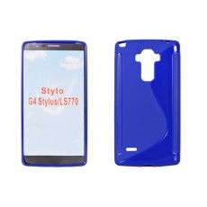 Púzdro SILIKÓNOVÉ S-LINE pre LG G4 STYLUS (H635) - modré