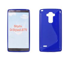 Púzdro SILIKÓNOVÉ S-LINE pre LG G4 STYLUS (H635) - modré