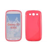 SILIKÓNOVÉ Púzdro S-LINE pre SAMSUNG GALAXY S3 (i9300) - ružové