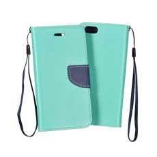 Púzdro knižkové diárové FANCY pre MICROSOFT LUMIA 950 - mätovo modré