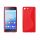 Púzdro SILIKÓNOVÉ S-LINE pre SONY XPERIA M5 - červené