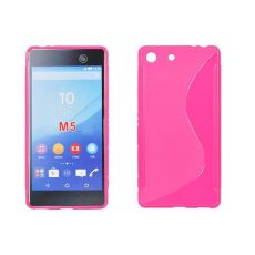 Púzdro SILIKÓNOVÉ S-LINE pre SONY XPERIA M5 - ružové