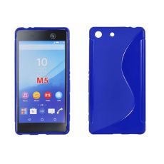 Púzdro SILIKÓNOVÉ S-LINE pre SONY XPERIA M5 - modré