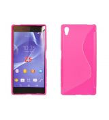Púzdro SILIKÓNOVÉ S-LINE pre SONY XPERIA Z5 - ružové