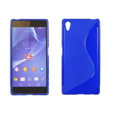 Púzdro SILIKÓNOVÉ S-LINE pre SONY XPERIA Z5 - modré