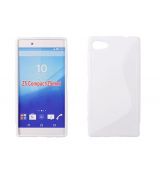 Púzdro SILIKÓNOVÉ S-LINE pre SONY XPERIA Z5 MINI (compact) - biele