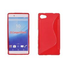 Púzdro SILIKÓNOVÉ S-LINE pre SONY XPERIA Z5 MINI (compact) - červené