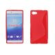 Púzdro SILIKÓNOVÉ S-LINE pre SONY XPERIA Z5 MINI (compact) - červené