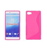 Púzdro SILIKÓNOVÉ S-LINE pre SONY XPERIA Z5 MINI (compact) - ružové