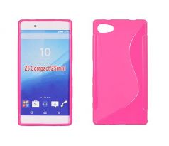 Púzdro SILIKÓNOVÉ S-LINE pre SONY XPERIA Z5 MINI (compact) - ružové