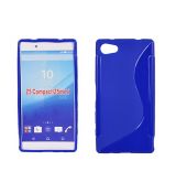 Púzdro SILIKÓNOVÉ S-LINE pre SONY XPERIA Z5 MINI (compact) - modré