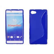 Púzdro SILIKÓNOVÉ S-LINE pre SONY XPERIA Z5 MINI (compact) - modré