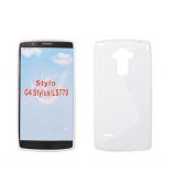 Púzdro SILIKÓNOVÉ S-LINE pre LG G4 STYLUS (H635) - biele