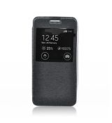 Knižkové púzdro S-VIEW FLEXI pre HTC DESIRE 320 - čierne