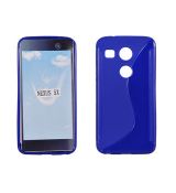Púzdro SILIKÓNOVÉ S-LINE pre LG GOOGLE NEXUS 5X (H791) - modré