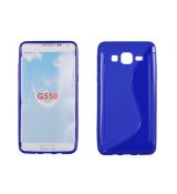 Púzdro SILIKÓNOVÉ S-LINE pre SAMSUNG GALAXY ON5 (G550FY) - modré