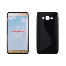 Púzdro SILIKÓNOVÉ S-LINE pre SAMSUNG GALAXY ON7 (G600FY) - čierne