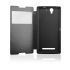 Knižkové Púzdro SLIM VIEW pre SONY XPERIA C3 - čierne